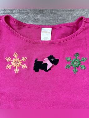 Gymboree Cheery All The Way Top Size 7